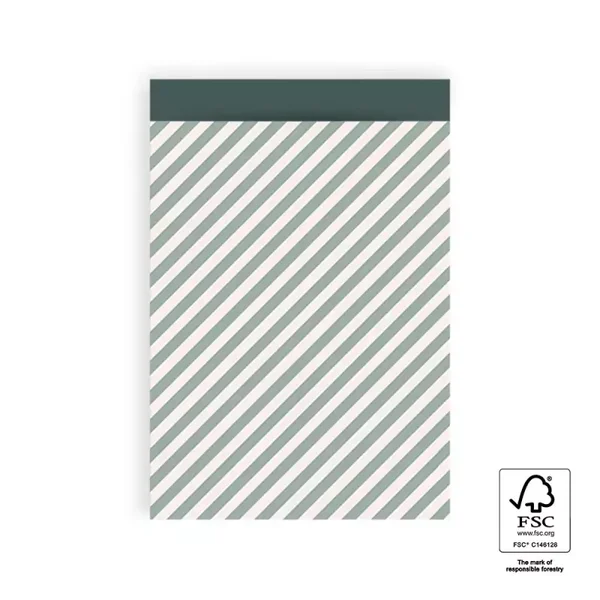 Stripes green cadeaupapier sale