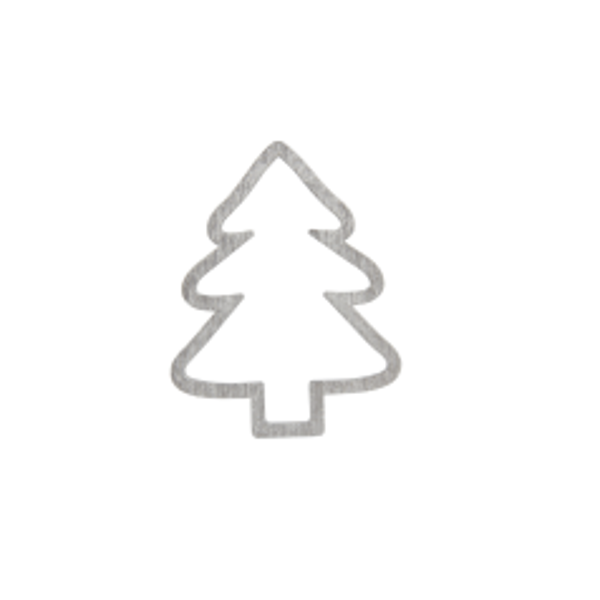 Kerstboompje zilver sale