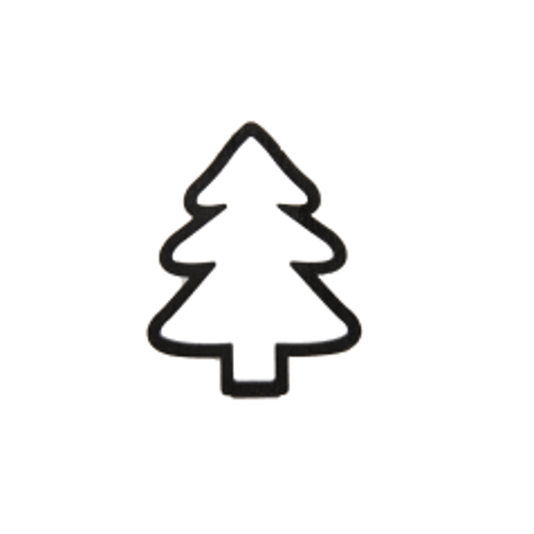 Kerstboompje zwart sale