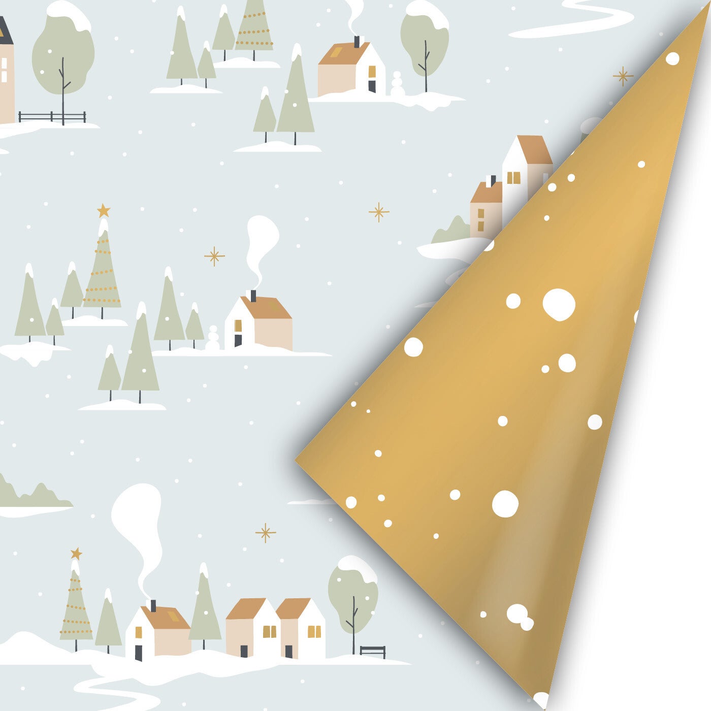 Home for xmas cool cadeaupapier