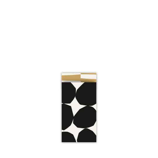 Sculpted dots black