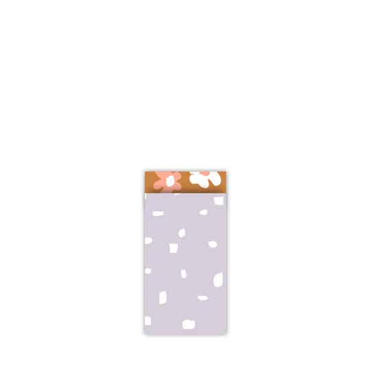 Minimal dots lila cadeauzakje
