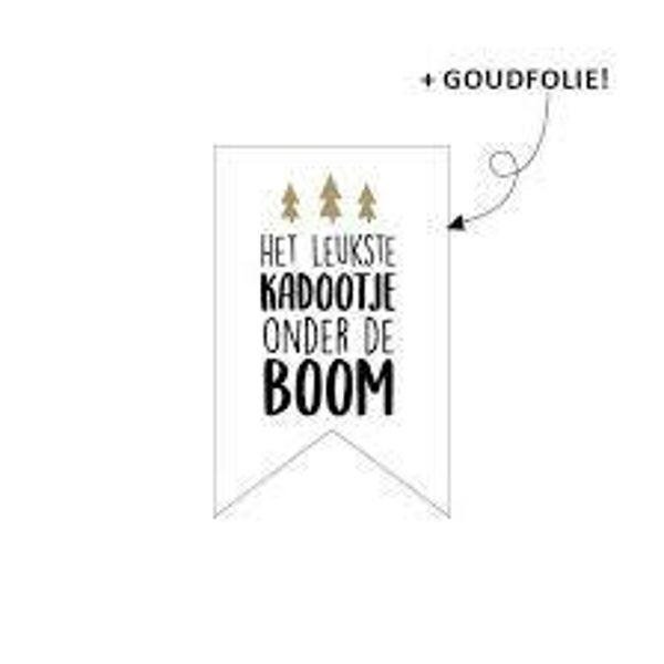 Het leukste kadootje onder de boom cadeaulabel sale