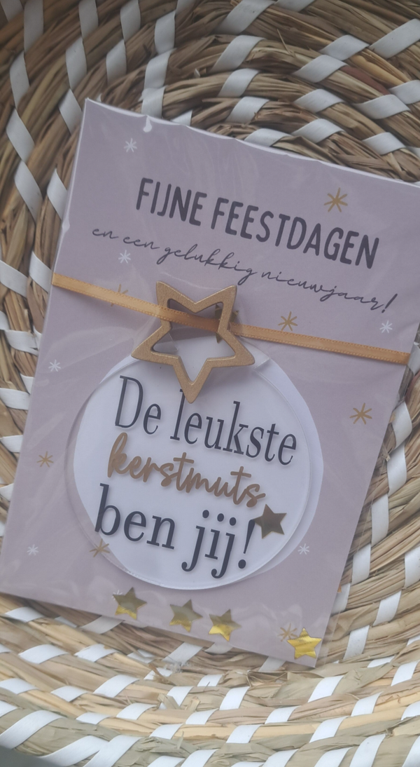 Kerstbal leukste kerstmuts