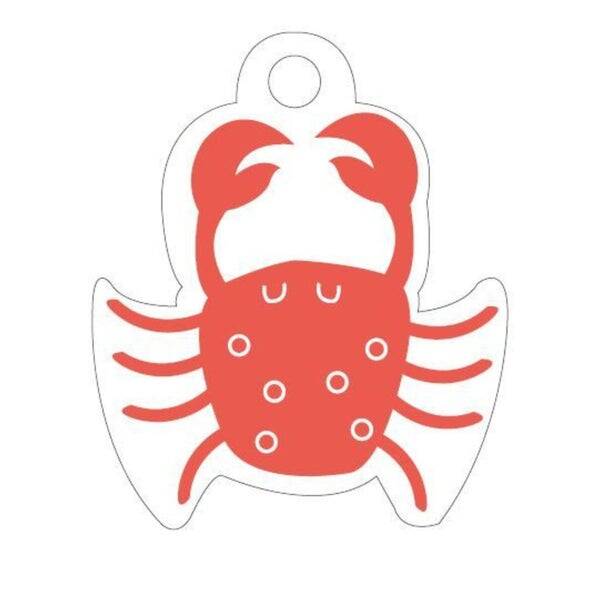 Cadeaulabel krab