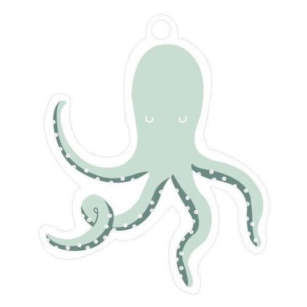Cadeaulabel octopus