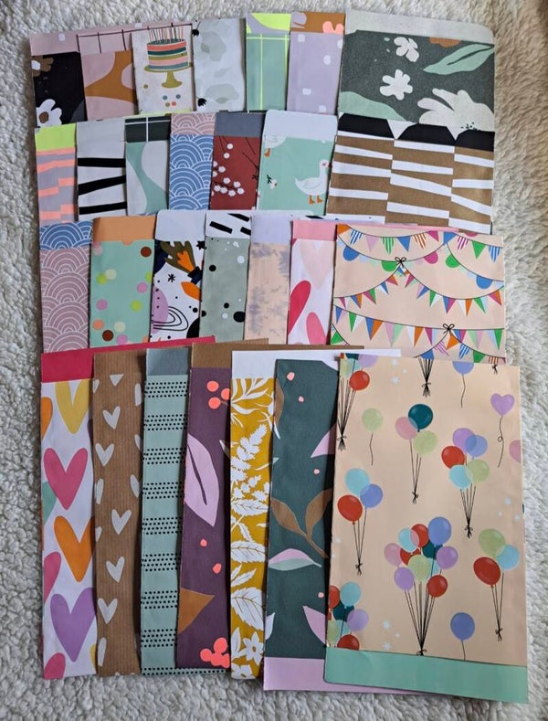 28 cadeauzakjes mix 12x19