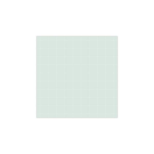 Mini note block grid mint stationary.