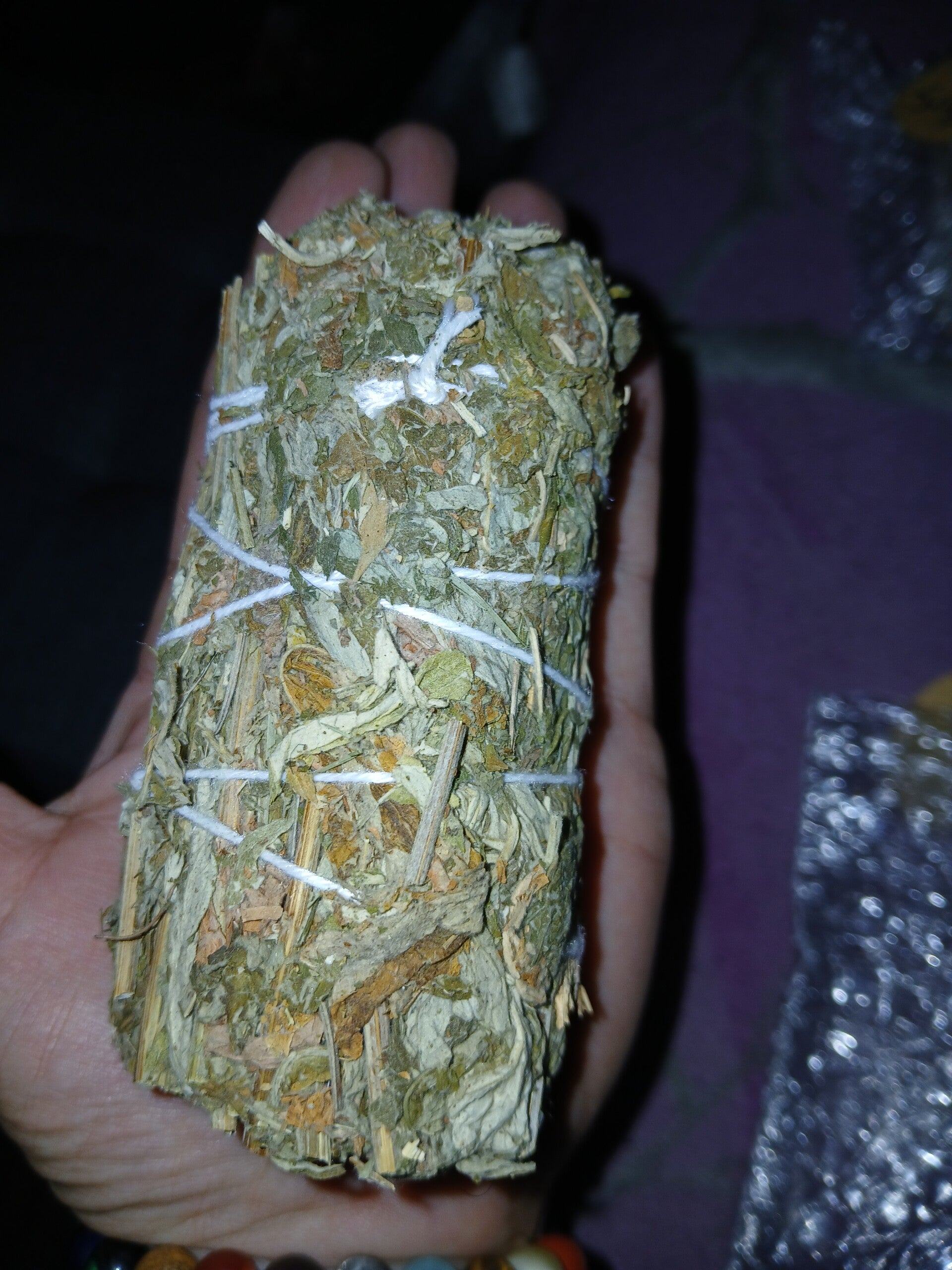Mugwort smudge sticks