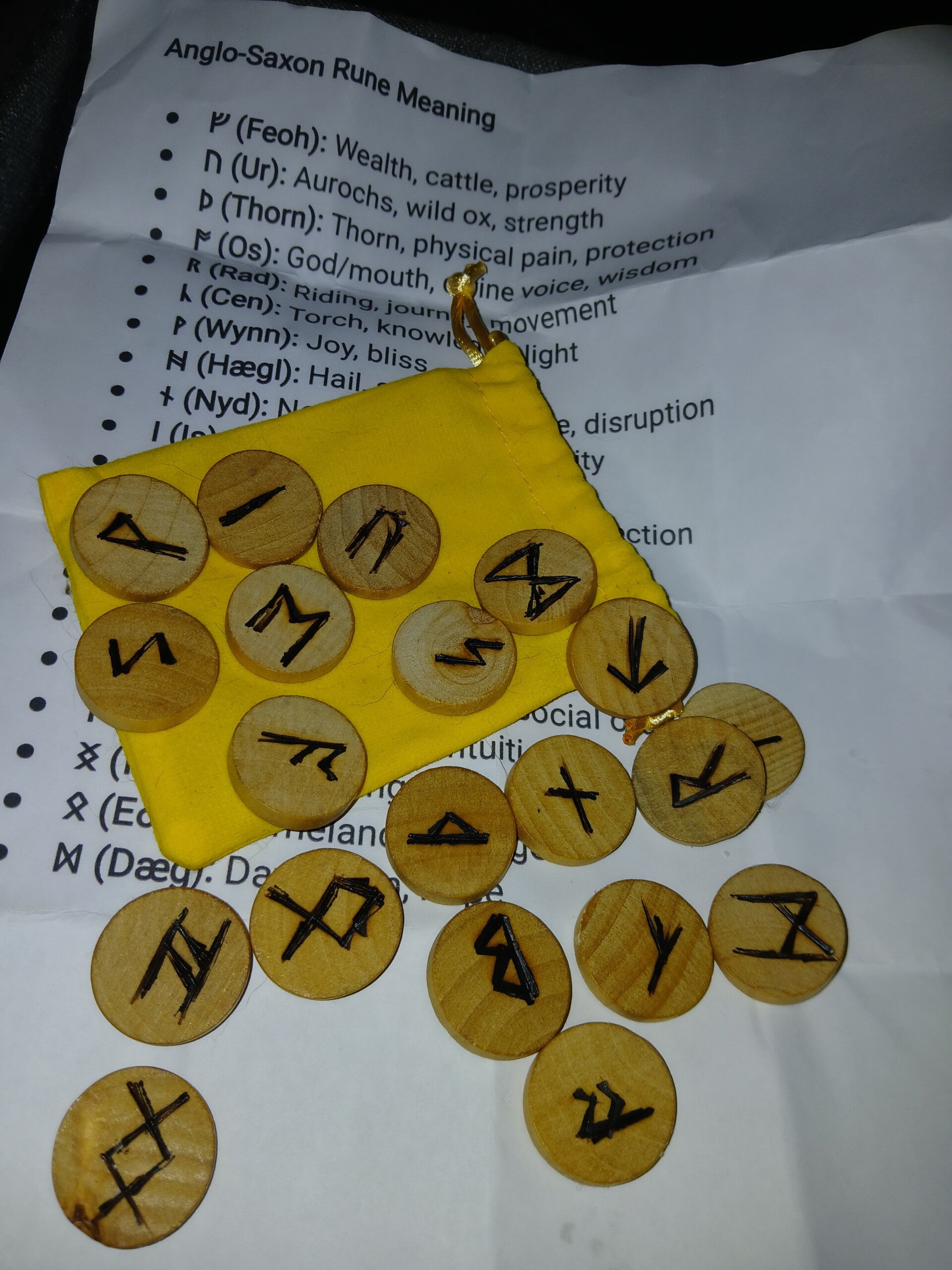 Anglo-Saxon Runes
