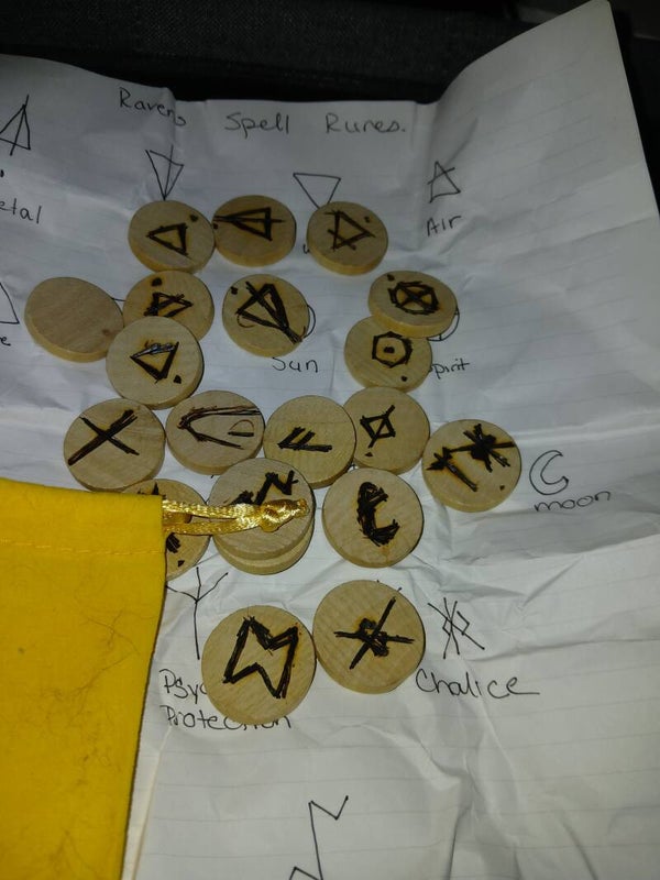 Ravens spell Runes