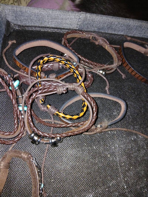 Leather bracelets