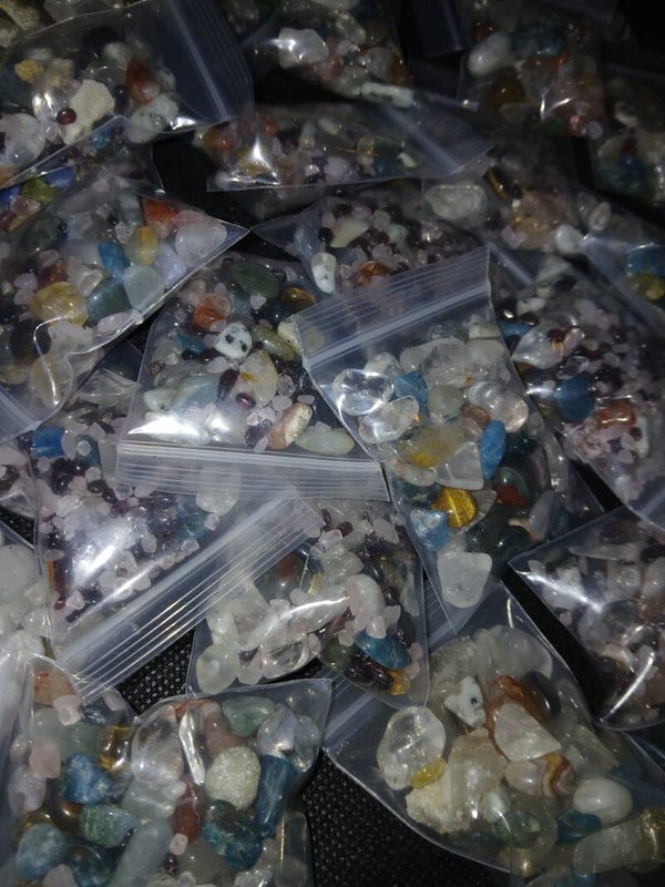 Crystal chip bags
