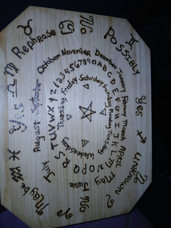 custom spirit board