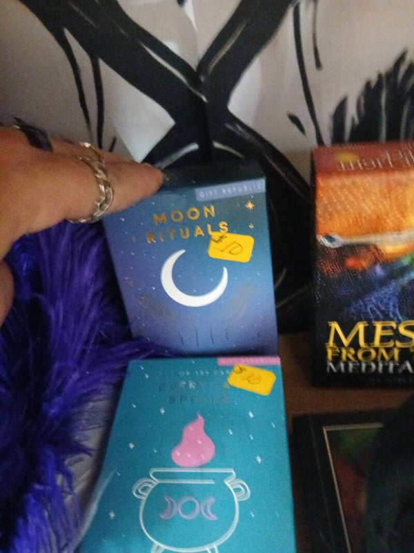 moon rituals cards