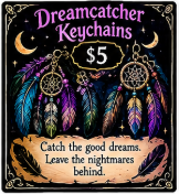 Dreamcatcher Keychains
