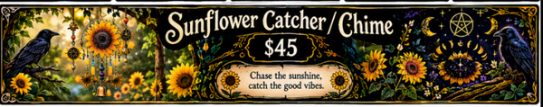 Ravens Sunflower Catcher Chimes