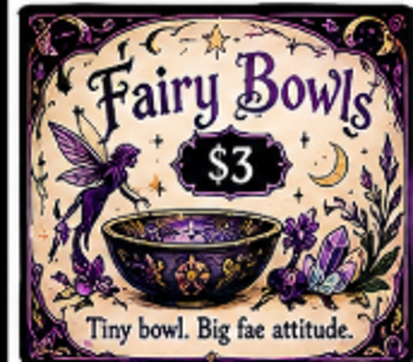 Fairy Offering Bowls