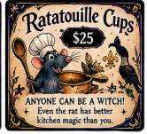 Ratatouille Coffee Cups