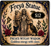 Freya statue