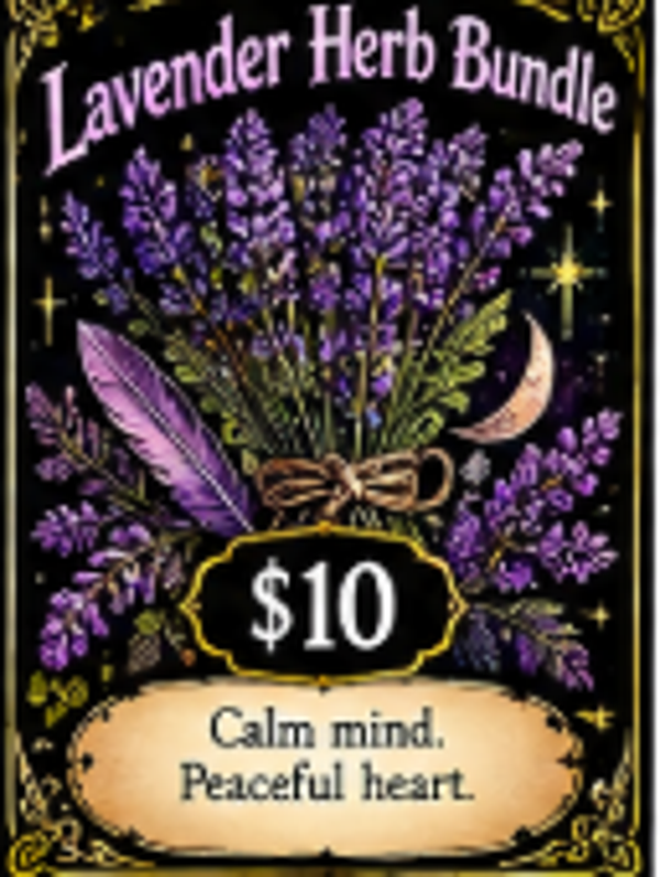 Lavender Herb Bundles