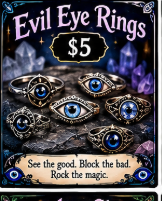 Evil Eye Rings
