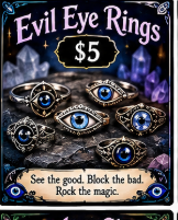 Evil Eye Rings