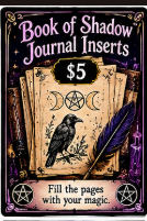 Book of Shadow Journal Inserts
