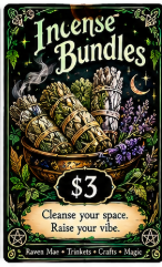 Pack of incense sticks