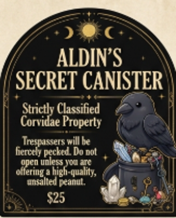 Aldins Secret Canister
