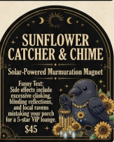 Sunflower Chime Catcher