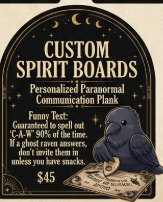 Raven Custom Spirit Boards