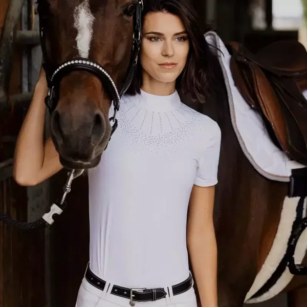 Polo London Blanc Equithème