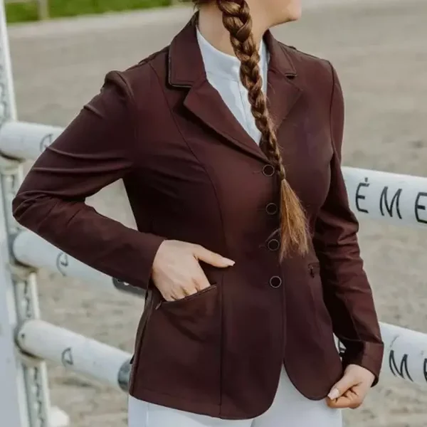 Veste concours Oliva Bordeaux
