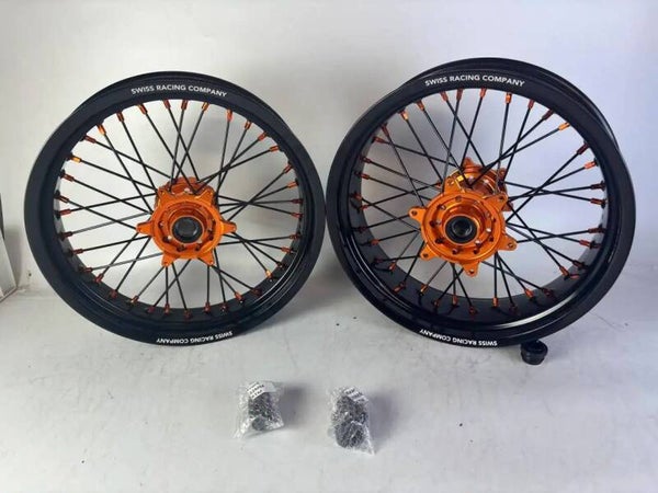 Supermoto Felgen Satz 100% personalisierbar KTM/Husqvarna/Gasgas/Yamaha