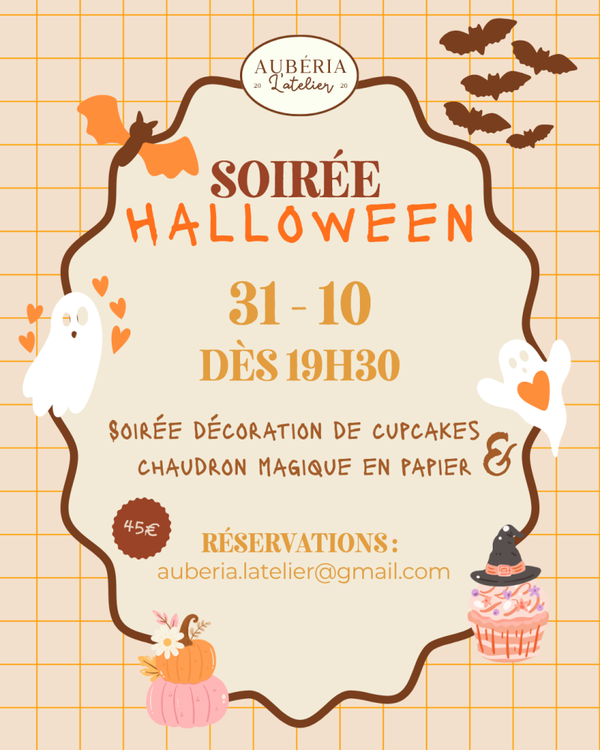 SOIREE HALLOOWEEN - 31 Octobre - 19h30-21h30