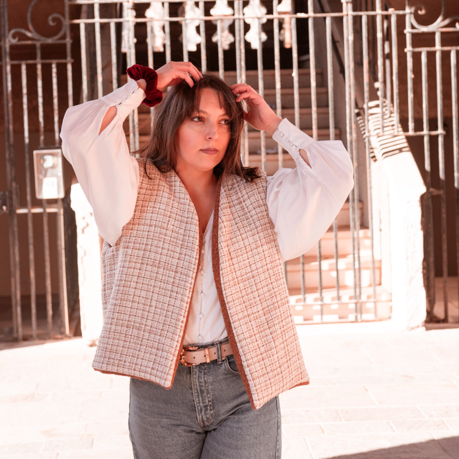 Gilet sans manche Haute couture - drop 4 - Solène