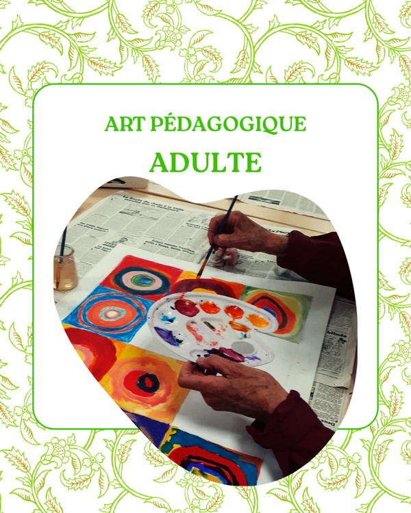 Art pédagogique adulte - Mercredi 23 septembre - 9h30 - 11h30