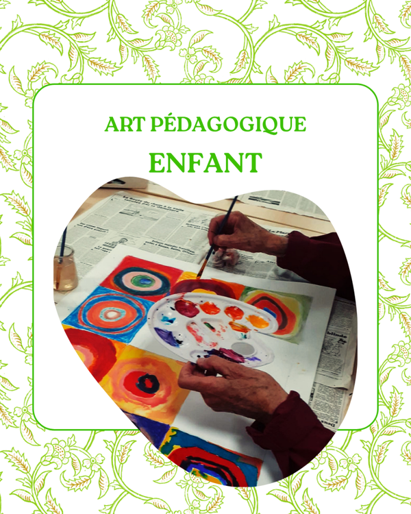 Art pédagogique enfant- Mercredi 23 septembre - 14h30 - 15h30