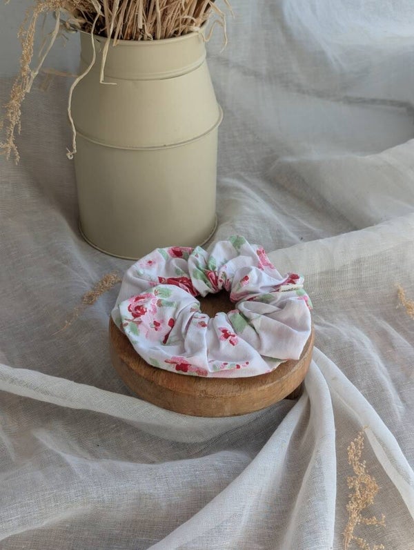 Chouchou Roses rouges - Vide atelier