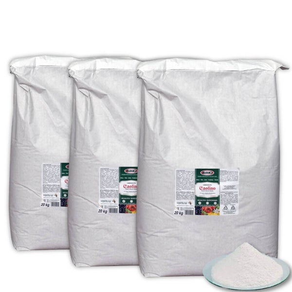 Caolino micronizzato 20 kg x 3 - OFFERTA