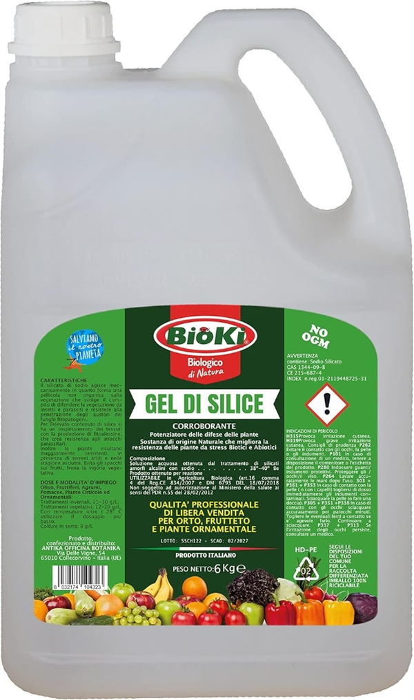 Gel di silice, tanica