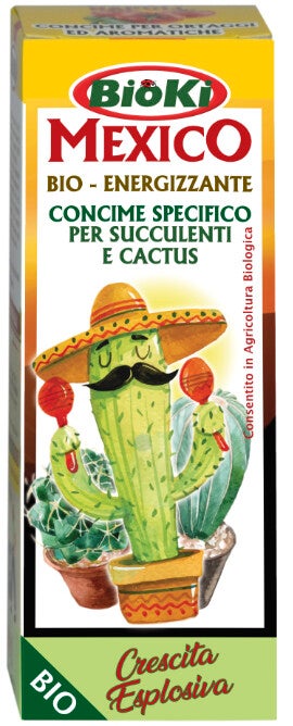 Mexico, concime bioenergizzante per cactus e succulenti 100 g
