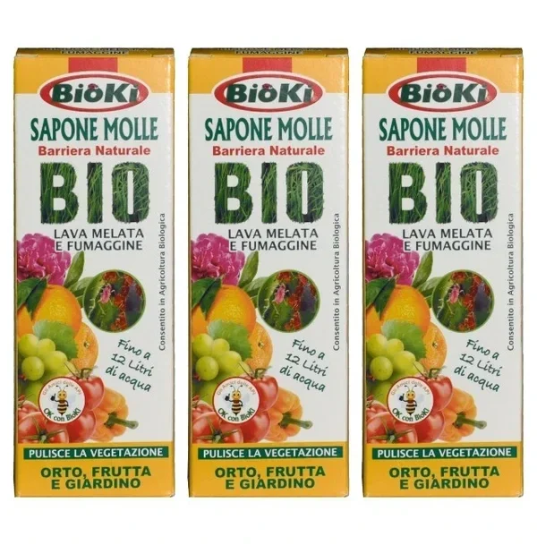 Sapone Molle potassico 100 g x 3