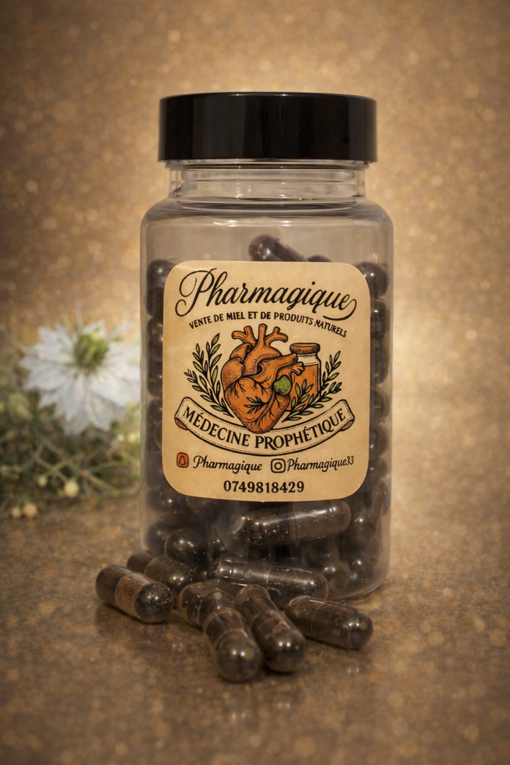 Gélules de Graine de Nigelle