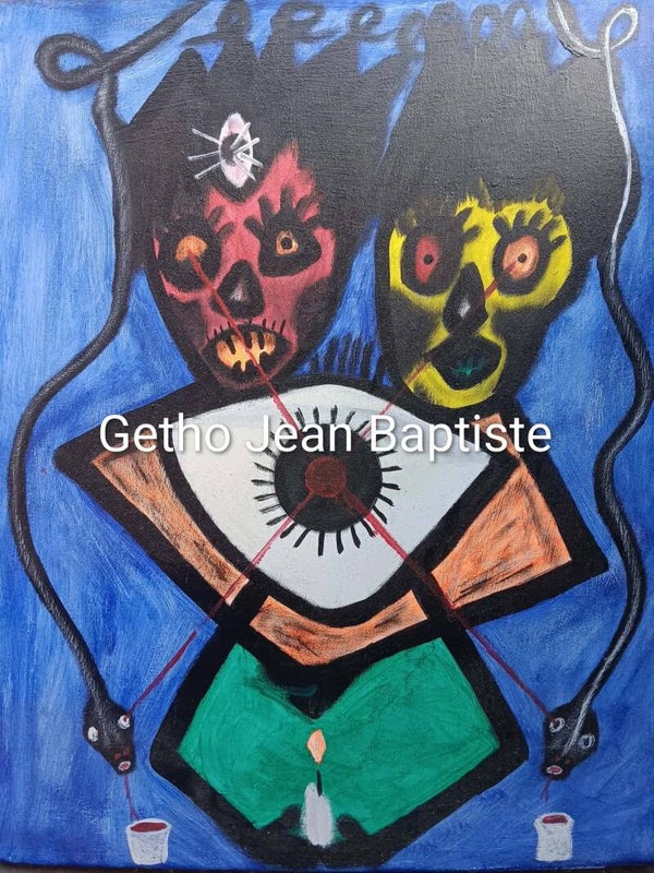Spirit Eyes (Physical Painting)