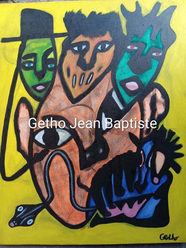 Damballah Ceremony (physical painting)