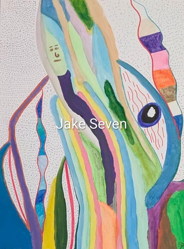 She Develops Color (Physical Painting)
