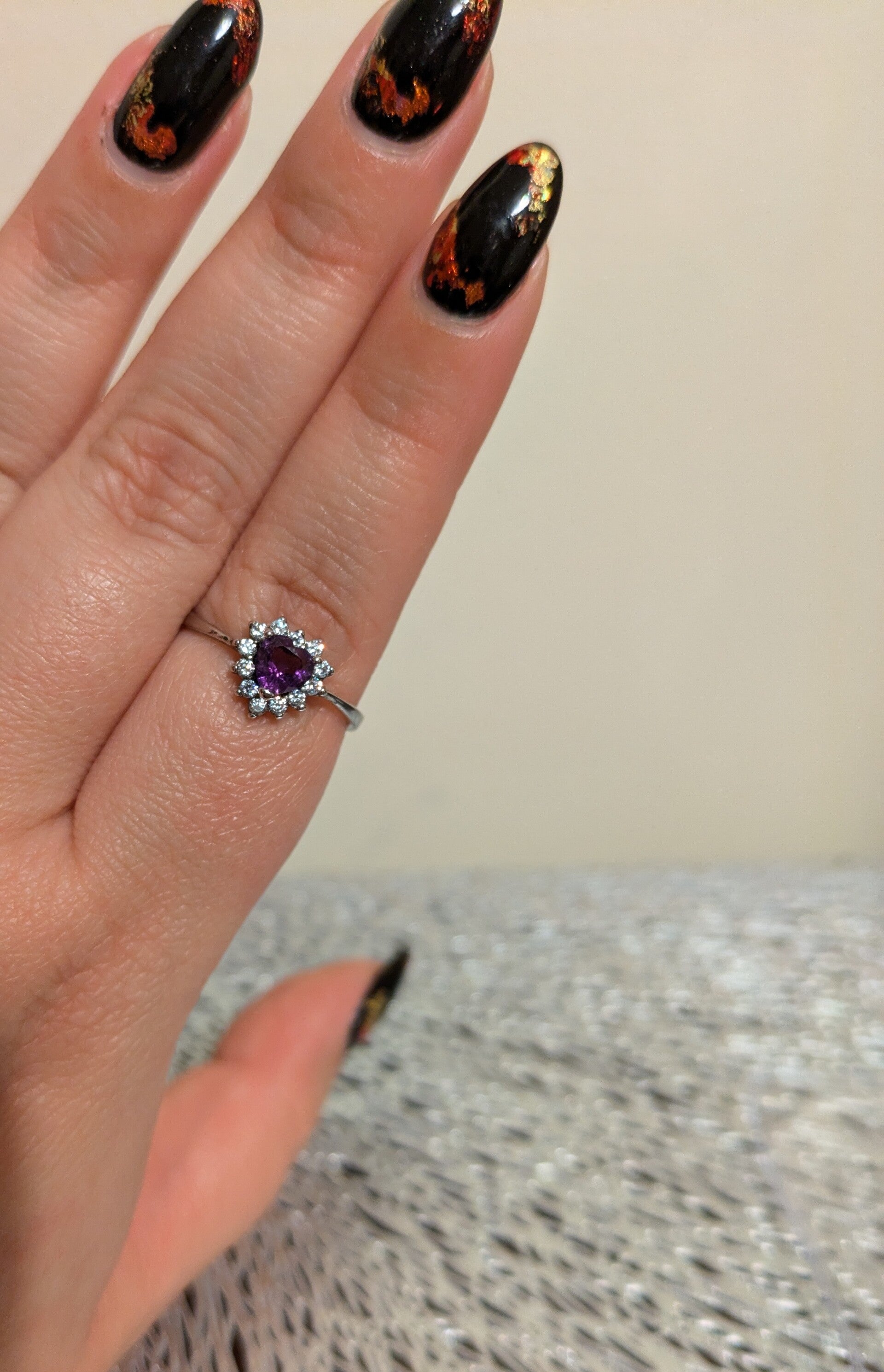 Amethyst ring