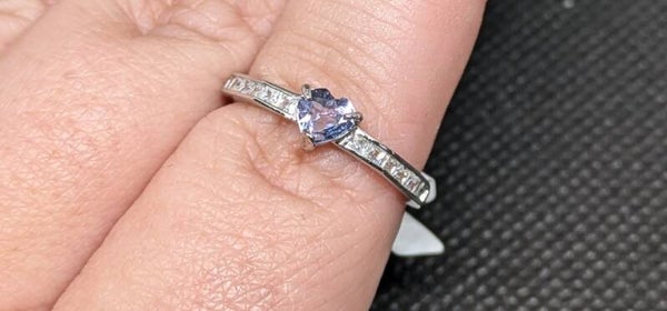 Tanzanite ring
